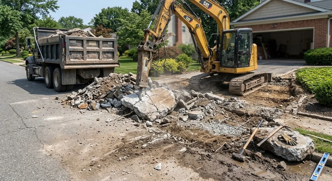 Concrete Demolition and Removal in Newark, NJ